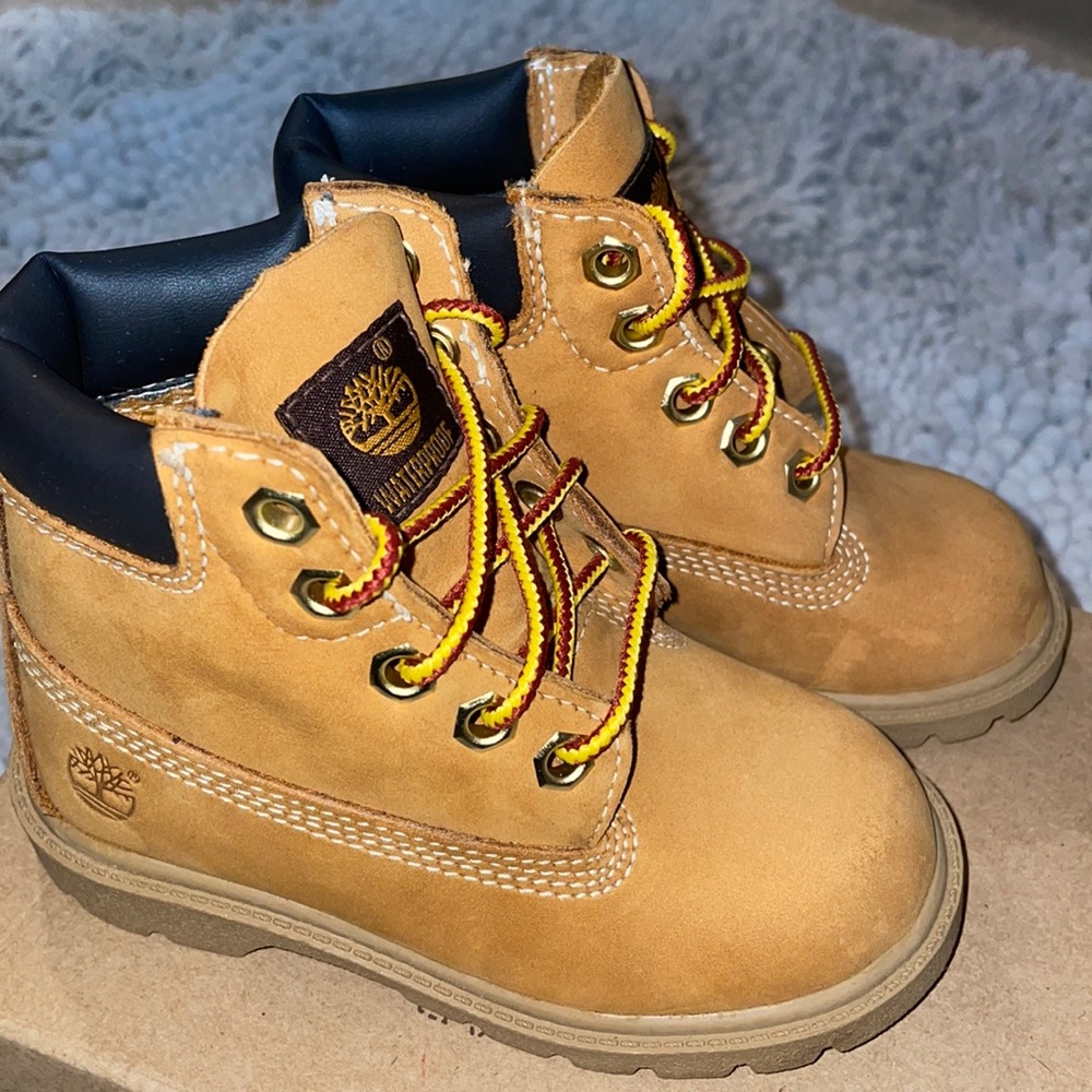 OG Timberlands - Wheat - Suede 7M Toddler